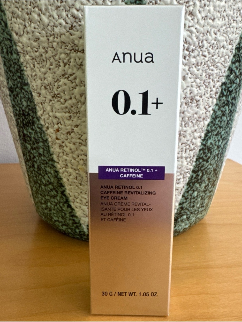 Anua 0.1% Retinol + Caffeine Revitalizing Eye Cream 30g, Korean Skincare